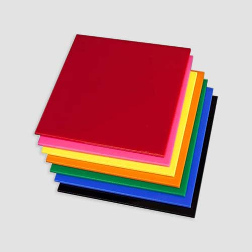 Colored Acrylic Extruded Sheets