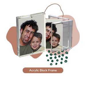 plexiglass block frame