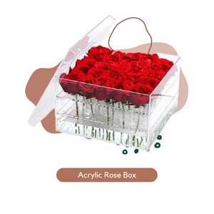 acrylic rose case
