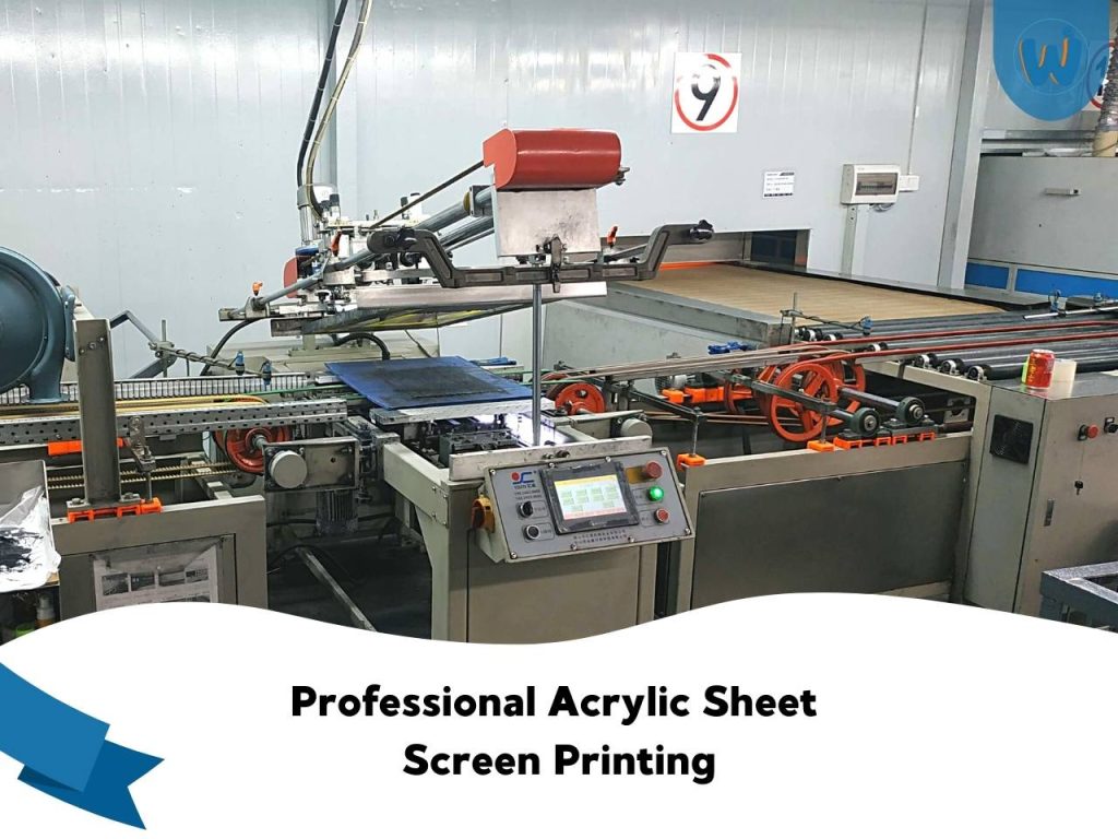 screen printing on acrylic sheet China