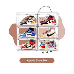 acrylic shoe display case