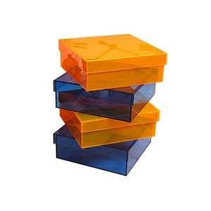 colored plexiglass box