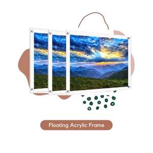acrylic floating picture frames
