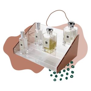 Acrylic perfume displays