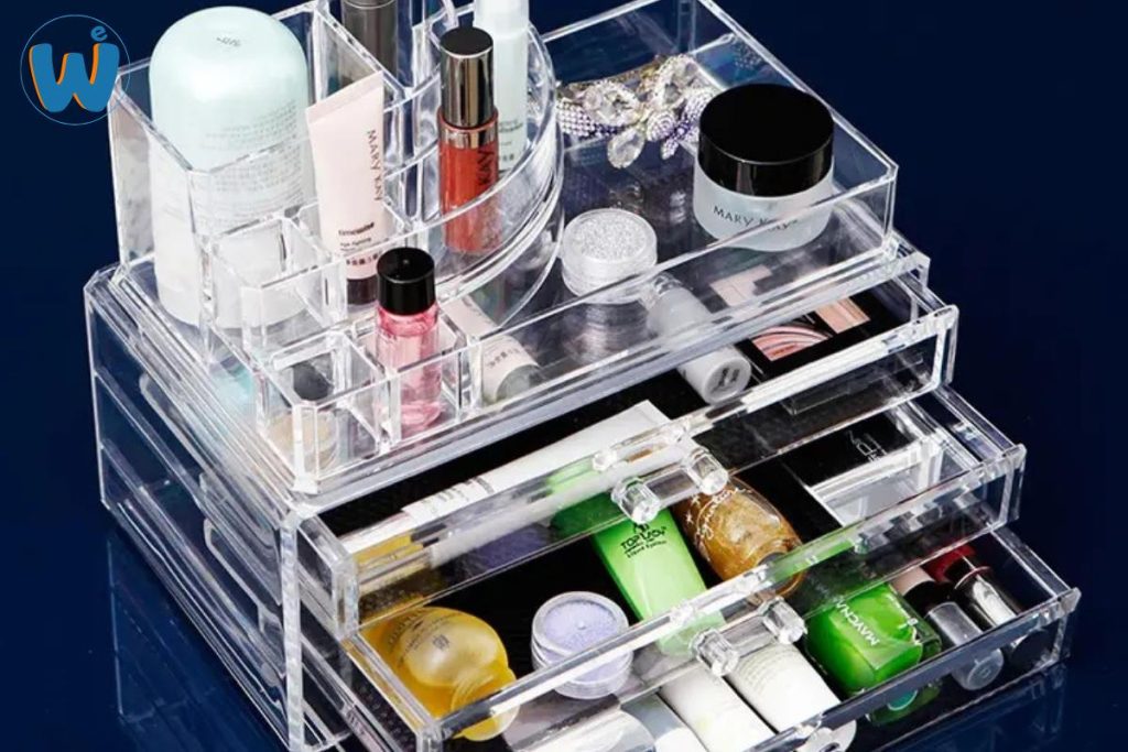 Transparent Acrylic Makeup Organizer